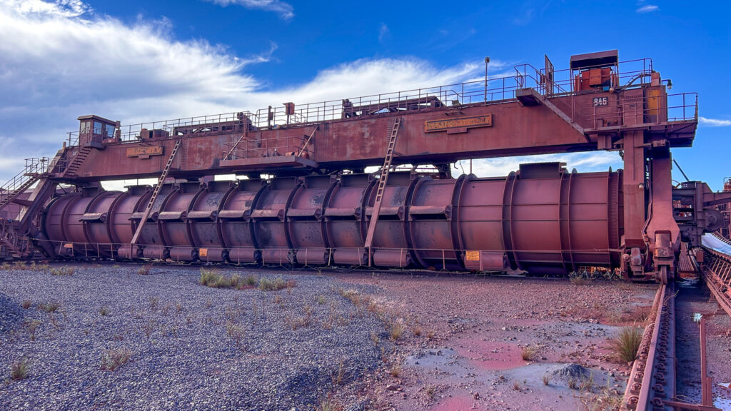 Class 40 Weserhütte Drum Reclaimer with stands and legs – Mining Tender (Sale 65T) Lot 103